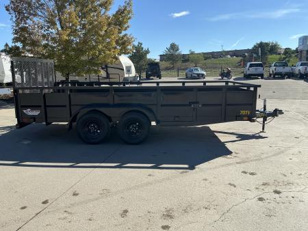 New 2027 Big Tex 70TV-7x16BK2B Utility Trailer