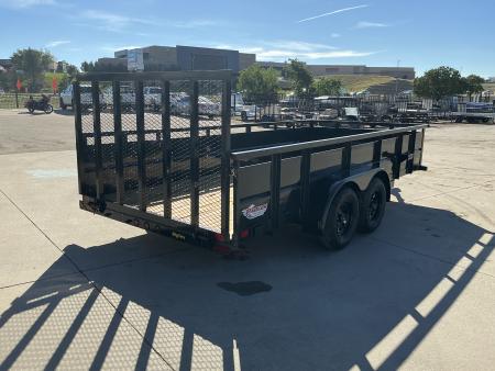 New 2027 Big Tex 70TV-7x16BK2B Utility Trailer