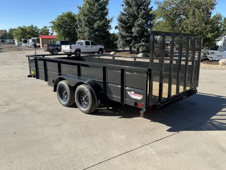 New 2027 Big Tex 70TV-7x16BK2B Utility Trailer