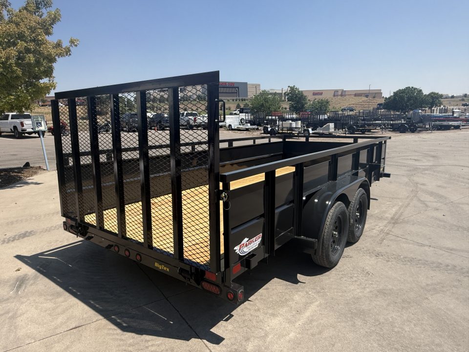 New 2027 Big Tex 70TV-7x16BK2B Utility Trailer
