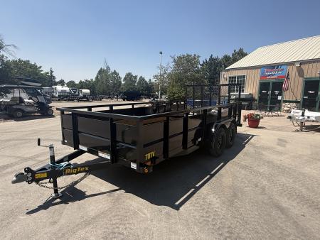 New 2027 Big Tex 70TV-7x16BK2B Utility Trailer