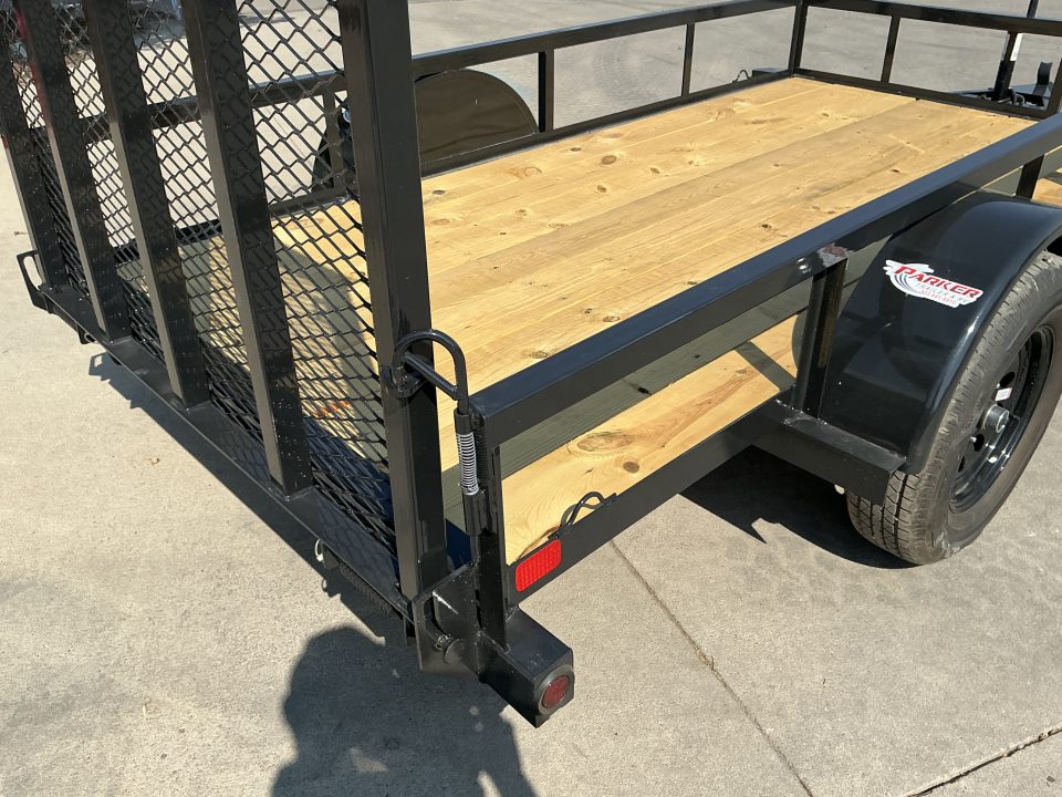 New 2027 Big Tex 30SA-5x10R1A-4PBK Utility Trailer