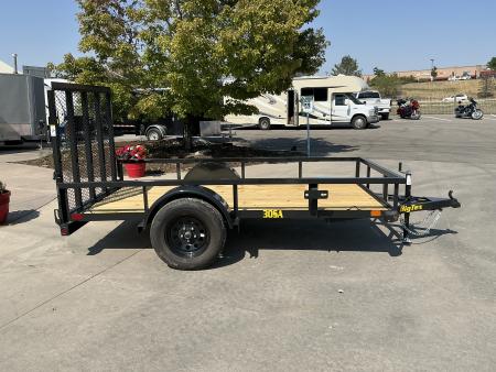 New 2027 Big Tex 30SA-5x10R1A-4PBK Utility Trailer