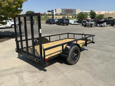 New 2027 Big Tex 30SA-5x10R1A-4PBK Utility Trailer