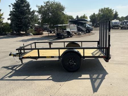 New 2027 Big Tex 30SA-5x10R1A-4PBK Utility Trailer