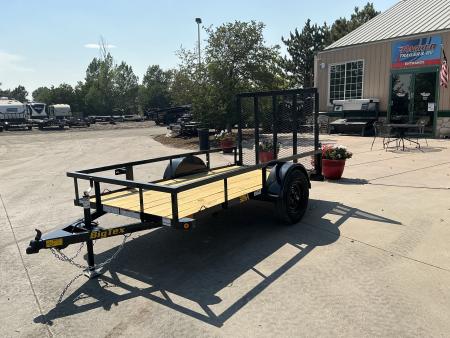New 2027 Big Tex 30SA-5x10R1A-4PBK Utility Trailer