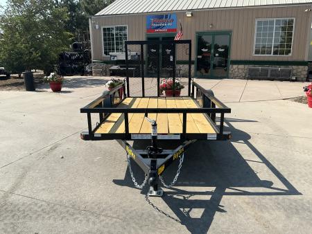 New 2027 Big Tex 30SA-5x10R1A-4PBK Utility Trailer