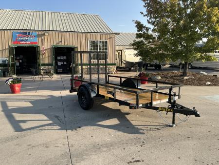 New 2027 Big Tex 30SA-5x10R1A-4PBK Utility Trailer