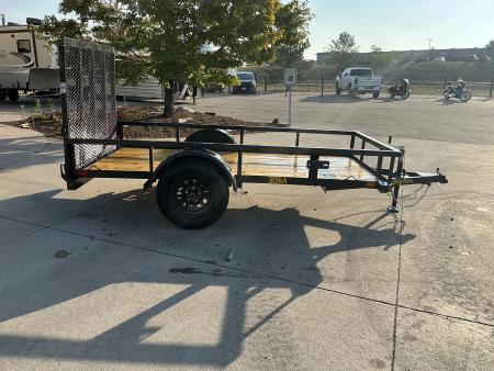 New 2027 Big Tex 30SA-5x10R1A-4PBK Utility Trailer