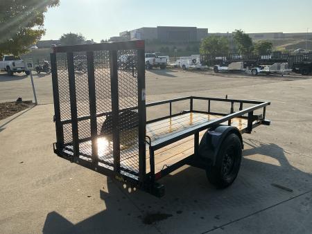 New 2027 Big Tex 30SA-5x10R1A-4PBK Utility Trailer