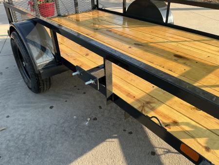New 2027 Big Tex 30SA-5x10R1A-4PBK Utility Trailer