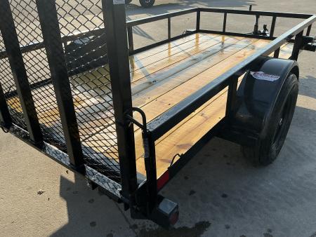 New 2027 Big Tex 30SA-5x10R1A-4PBK Utility Trailer