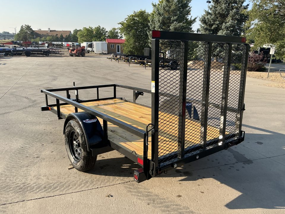 New 2027 Big Tex 30SA-5x10R1A-4PBK Utility Trailer