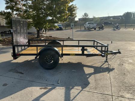 New 2027 Big Tex 30SA-5x10R1A-4PBK Utility Trailer