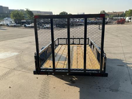 New 2027 Big Tex 30SA-5x10R1A-4PBK Utility Trailer