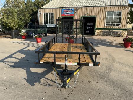 New 2027 Big Tex 30SA-5x10R1A-4PBK Utility Trailer