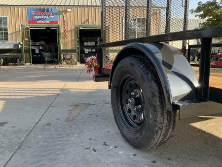New 2027 Big Tex 30SA-5x10R1A-4PBK Utility Trailer