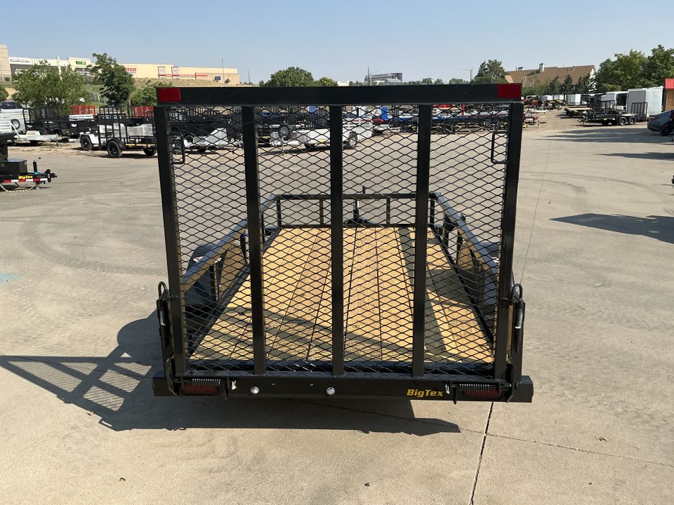 New 2027 Big Tex 30SA-5x10R1A-4PBK Utility Trailer