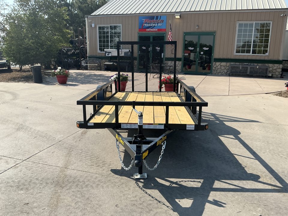 New 2027 Big Tex 30SA-5x10R1A-4PBK Utility Trailer