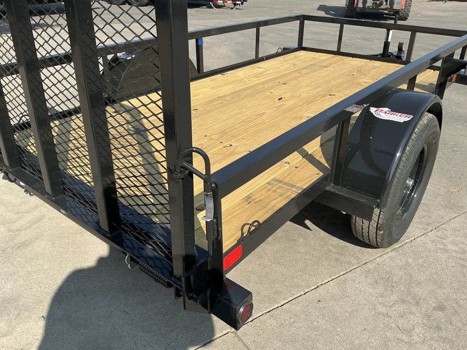 New 2027 Big Tex 30SA-5x10R1A-4PBK Utility Trailer
