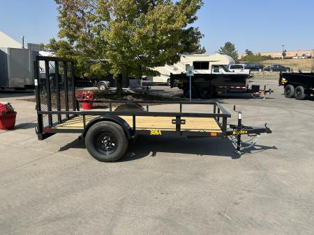 New 2027 Big Tex 30SA-5x10R1A-4PBK Utility Trailer