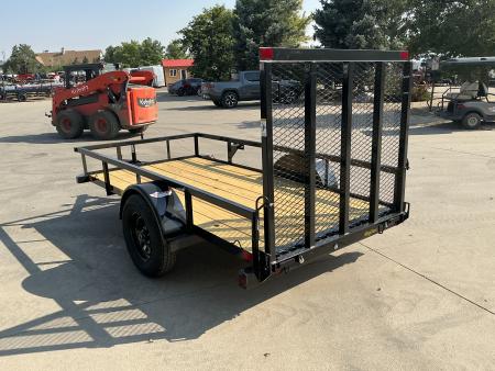 New 2027 Big Tex 30SA-5x10R1A-4PBK Utility Trailer