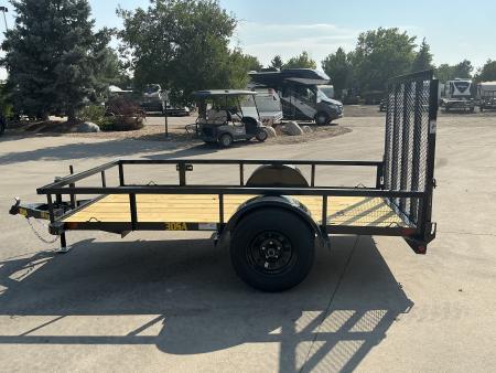 New 2027 Big Tex 30SA-5x10R1A-4PBK Utility Trailer