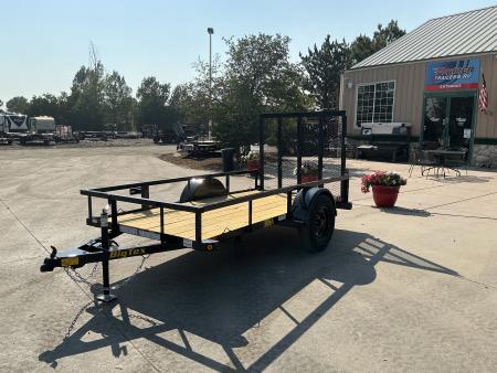 New 2027 Big Tex 30SA-5x10R1A-4PBK Utility Trailer