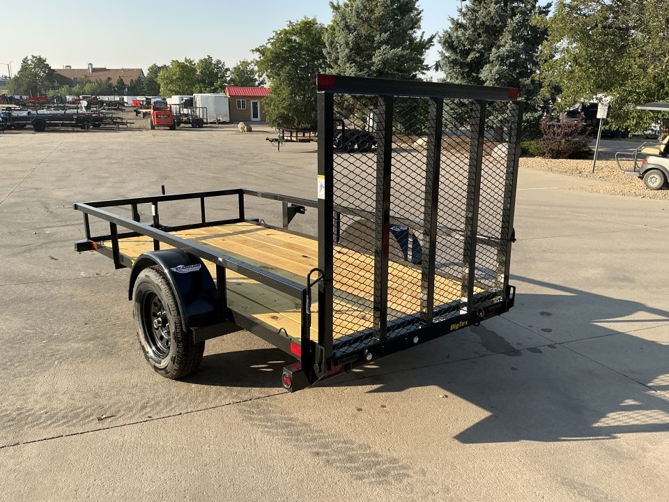 New 2027 Big Tex 30SA-5x10R1A-4PBK Utility Trailer