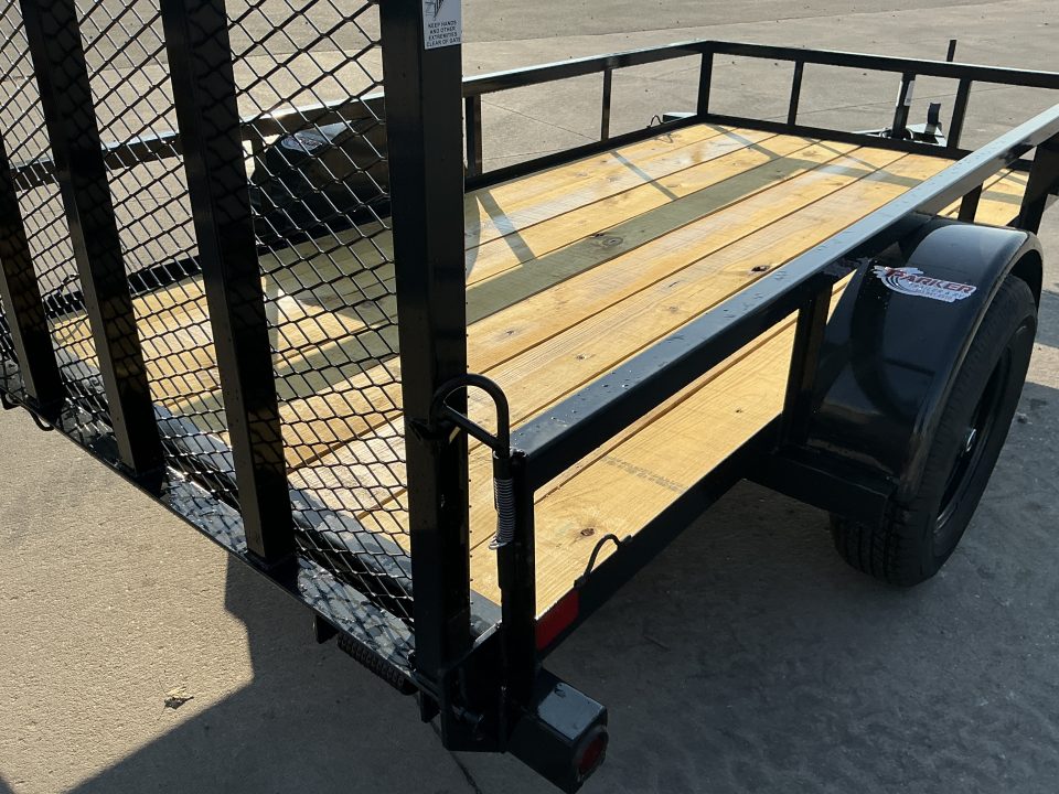 New 2027 Big Tex 30SA-5x10R1A-4PBK Utility Trailer