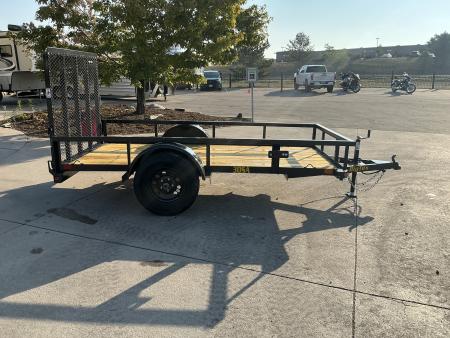 New 2027 Big Tex 30SA-5x10R1A-4PBK Utility Trailer