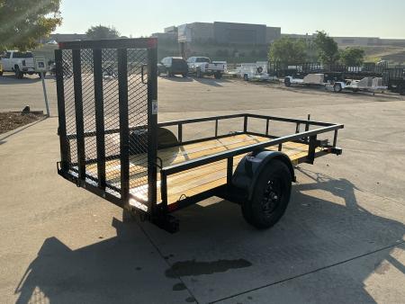 New 2027 Big Tex 30SA-5x10R1A-4PBK Utility Trailer