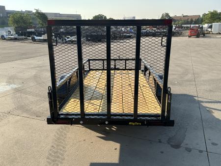 New 2027 Big Tex 30SA-5x10R1A-4PBK Utility Trailer