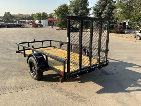 New 2027 Big Tex 30SA-5x10R1A-4PBK Utility Trailer