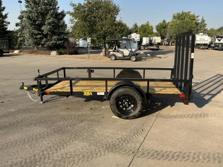 New 2027 Big Tex 30SA-5x10R1A-4PBK Utility Trailer
