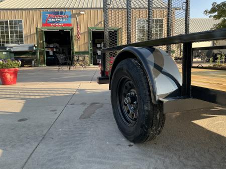 New 2027 Big Tex 30SA-5x10R1A-4PBK Utility Trailer
