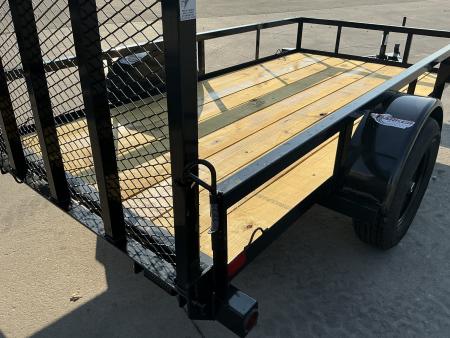 New 2027 Big Tex 30SA-5x10R1A-4PBK Utility Trailer