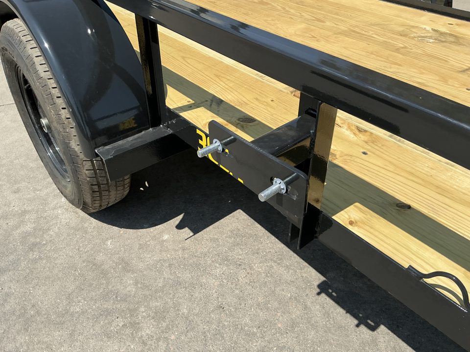 New 2027 Big Tex 30SA-5x8R1A-4PBK Utility Trailer
