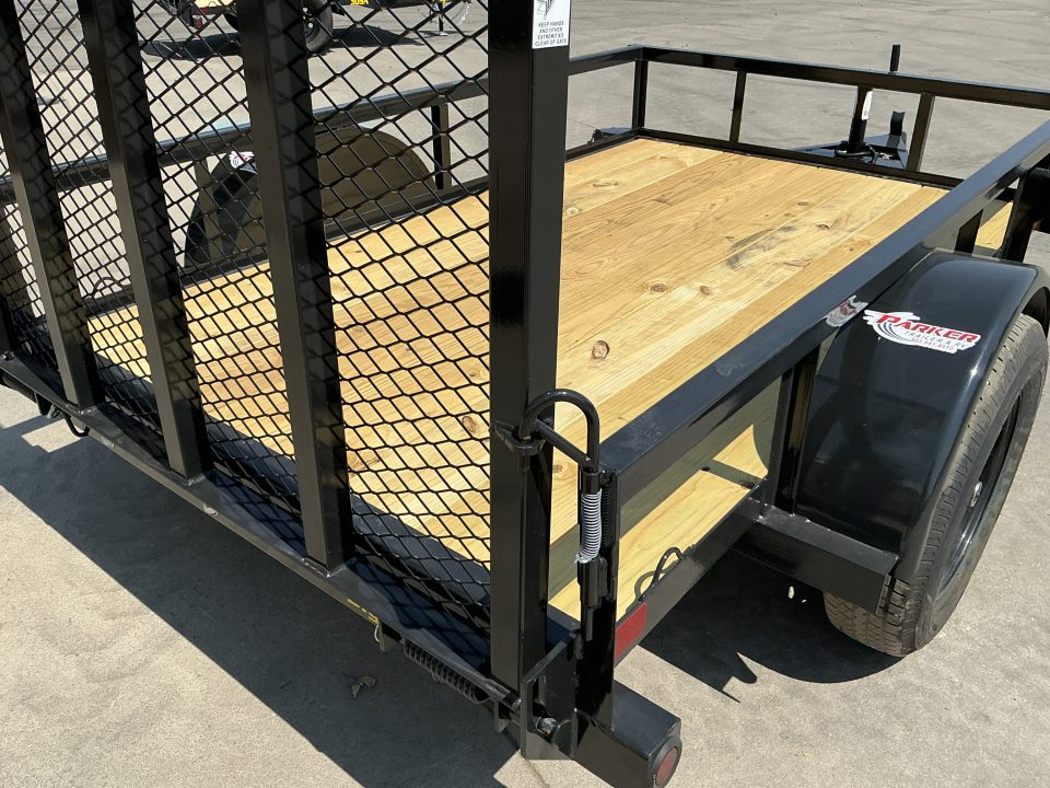 New 2027 Big Tex 30SA-5x8R1A-4PBK Utility Trailer