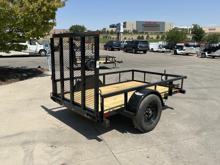 New 2027 Big Tex 30SA-5x8R1A-4PBK Utility Trailer