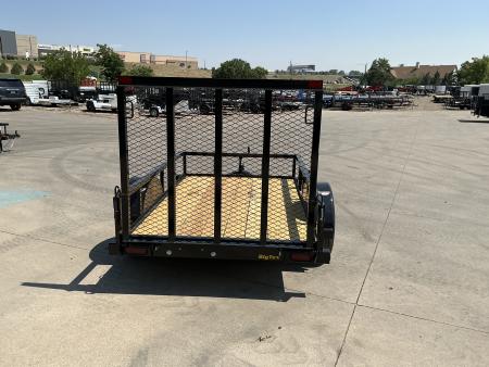 New 2027 Big Tex 30SA-5x8R1A-4PBK Utility Trailer