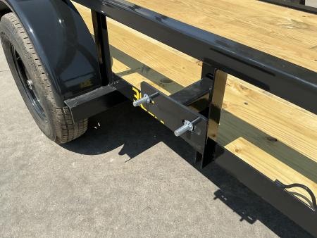 New 2027 Big Tex 30SA-5x8R1A-4PBK Utility Trailer