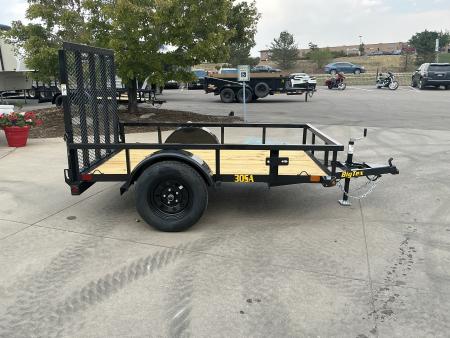 New 2027 Big Tex 30SA-5x8R1A-4PBK Utility Trailer