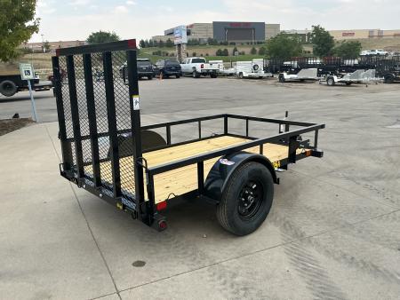 New 2027 Big Tex 30SA-5x8R1A-4PBK Utility Trailer