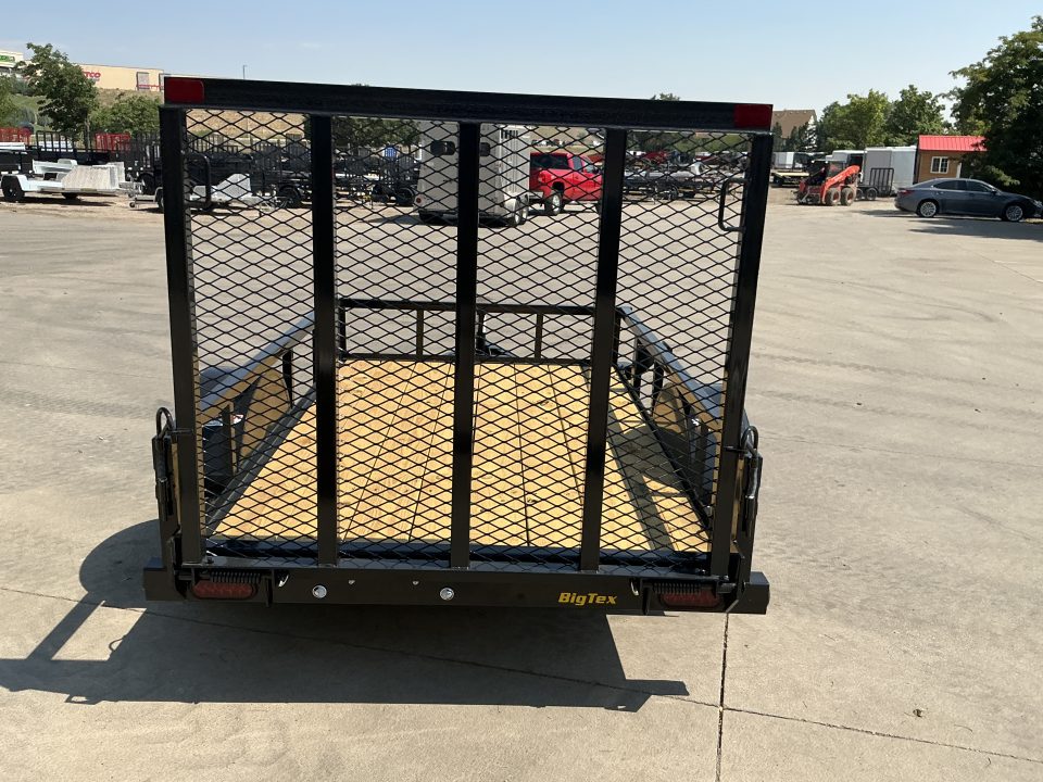 New 2027 Big Tex 30SA-5x8R1A-4PBK Utility Trailer