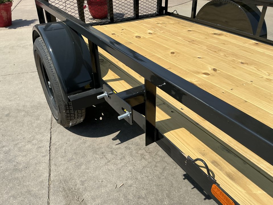 New 2027 Big Tex 30SA-5x8R1A-4PBK Utility Trailer