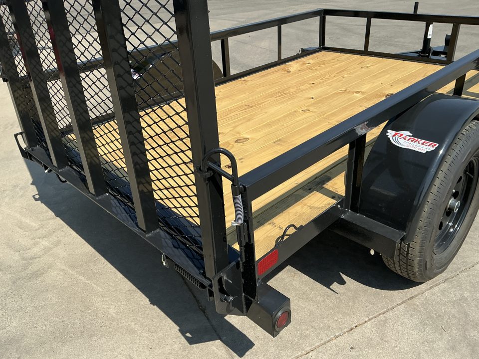 New 2027 Big Tex 30SA-5x8R1A-4PBK Utility Trailer