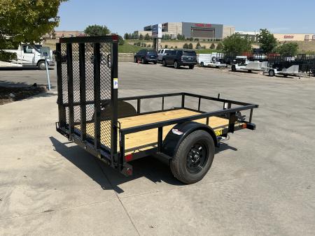 New 2027 Big Tex 30SA-5x8R1A-4PBK Utility Trailer