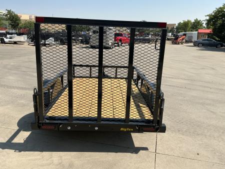 New 2027 Big Tex 30SA-5x8R1A-4PBK Utility Trailer