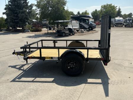 New 2027 Big Tex 30SA-5x8R1A-4PBK Utility Trailer